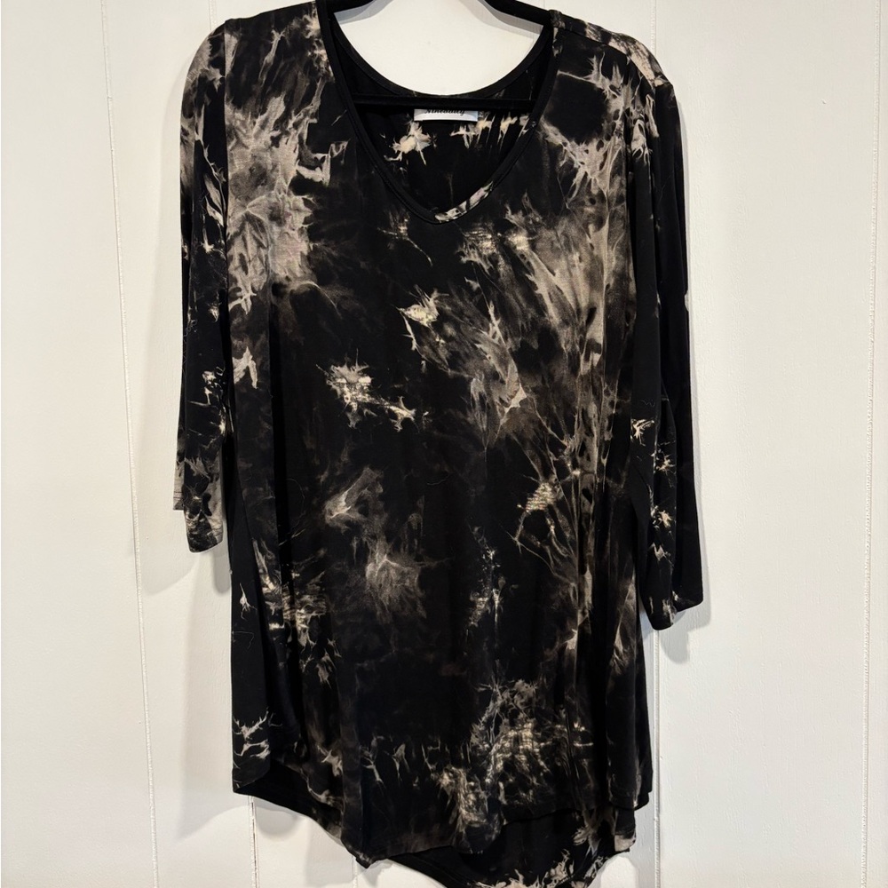 Ninedaily tie dye tunic top size 2XL